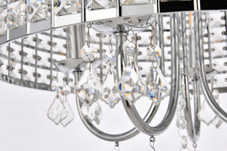 Emelia 17" Flush Mount, Chrome