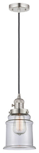 INNOVATIONS 201CSW-PN-G182 1-Light Mini Pendant Polished Nickel