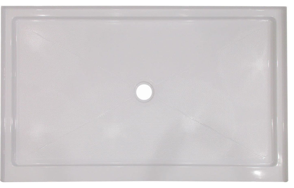 Miseno MNOSB6036C 60" x 36" Rectangular Shower Base - White