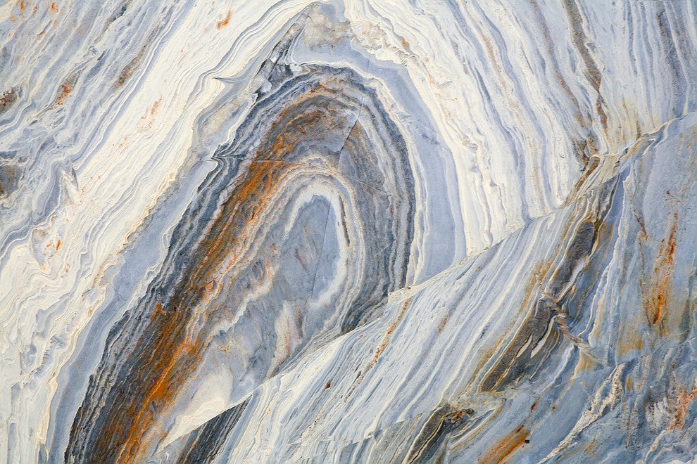 "Lake Swirls" Painting Print on Canvas
