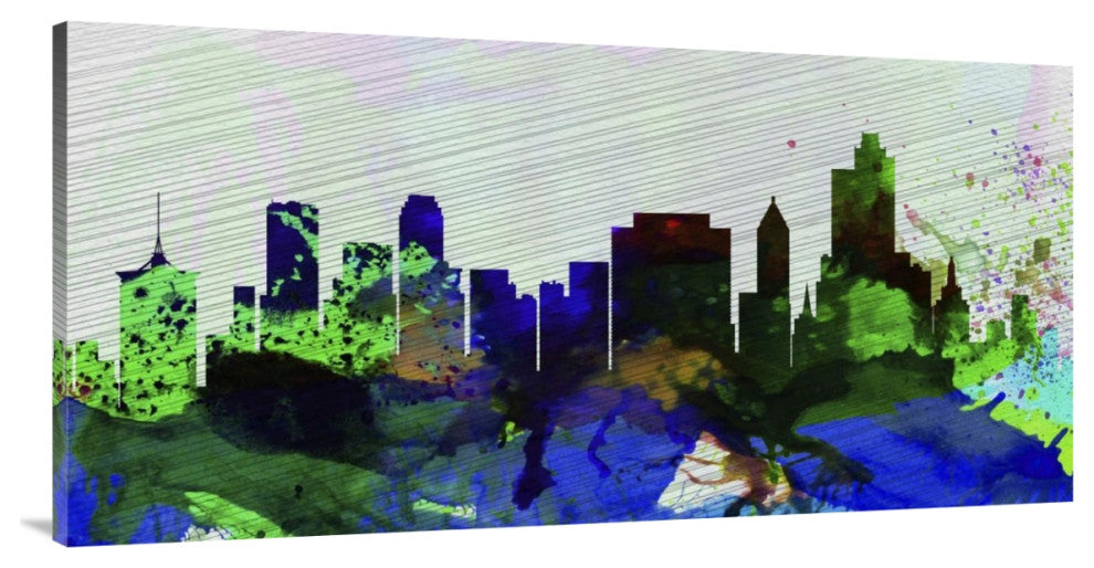 "Tulsa City Skyline" Fine Art Print