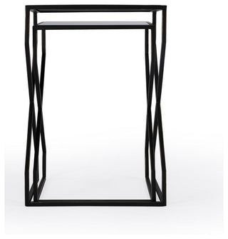Butler Demi Modern Mirrored Nesting Tables