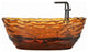 Vanity Art Freestanding Soaking Stone Resin Bathtub, Pure Resin Coffee