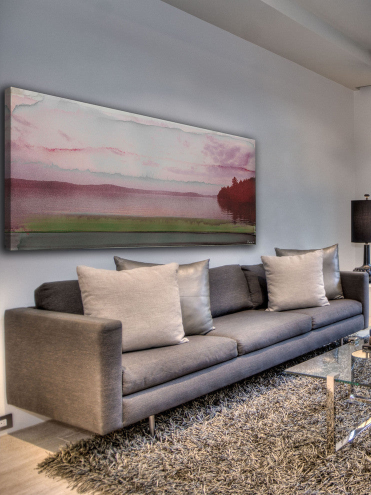 "Dreamhaven" Fine Art Canvas Print, 24"x12"