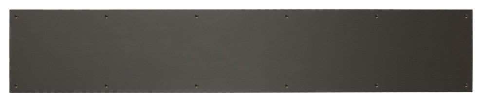 6"x28" Kick Plate Screw Mount, Oil Rubbed Bronze Powder Coated