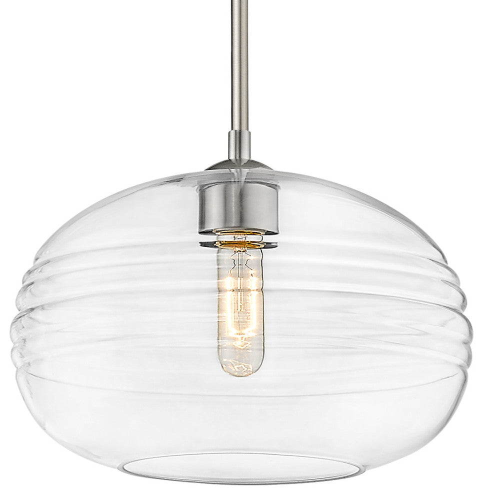 Z-Lite 486P14 Harmony 14"W Pendant - Brushed Nickel