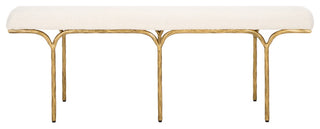 Safavieh Couture Marvin Boucle 48" Bench