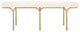 Safavieh Couture Marvin Boucle 48" Bench