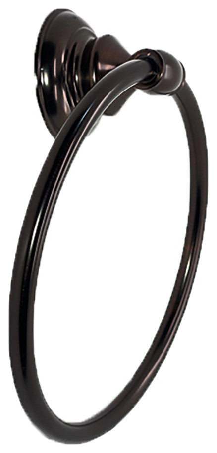 Arista Highlander Collection Towel Ring, Oil Rubbed Bronze