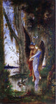 Gustave Moreau Evening and Sorrow, Gallery Wrapped Canvas Print, 15"x30"