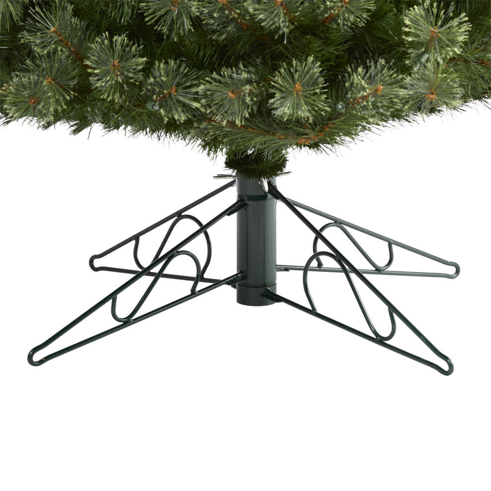 10' Cashmere Slim Christmas Tree / 750 Warm White Lights/1908 Bendable Branches