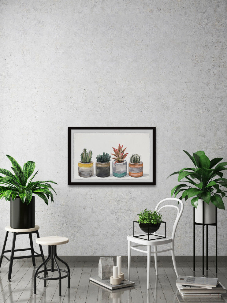"Looking Sharp" Framed Painting Print