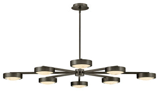 Fredrick Ramond Cava Large Convertible Semi-Flush Mount, Black Oxide