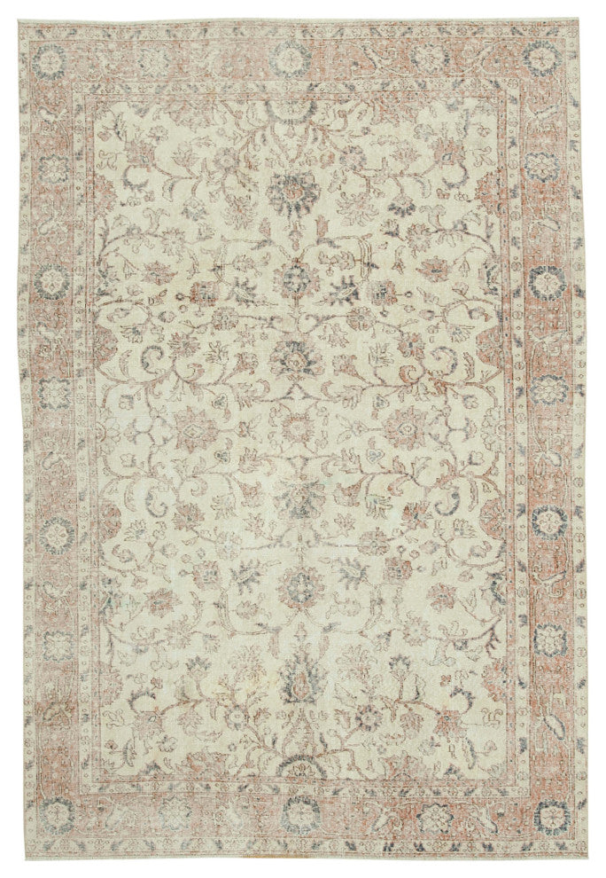 Rug N Carpet - Handwoven Turkish 6' 10'' x 10' 1'' Contemporary Area Rug