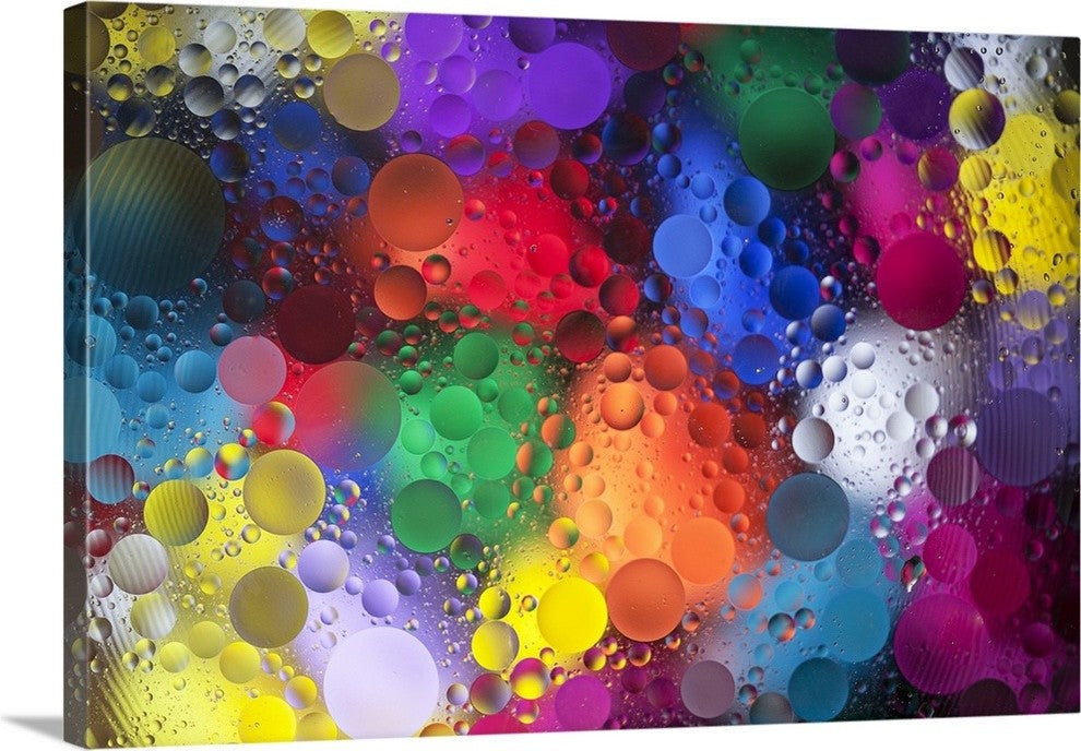 "Color Explosion II" Wrapped Canvas Art Print, 24"x16"x1.5"
