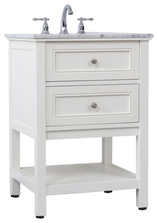 Matilda 24" Single Bathroom Vanity Set, White