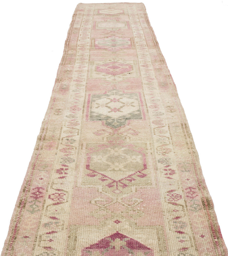 Vintage Turkish Runner Rug - 2' 7" x 13' 3" (31 in. x 159 in.)