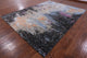 9' 1" X 12' 0" Modern Wool and Silk Hand Knotted Rug Q8869