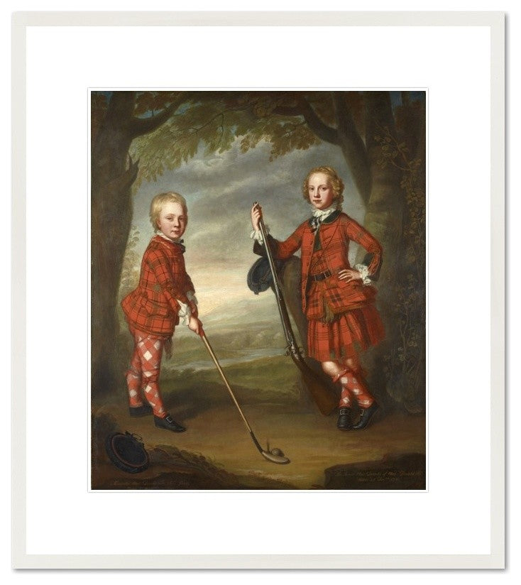 Sir James Macdonald 1741-1765 and Sir Alexander Macdonald 1744-1810