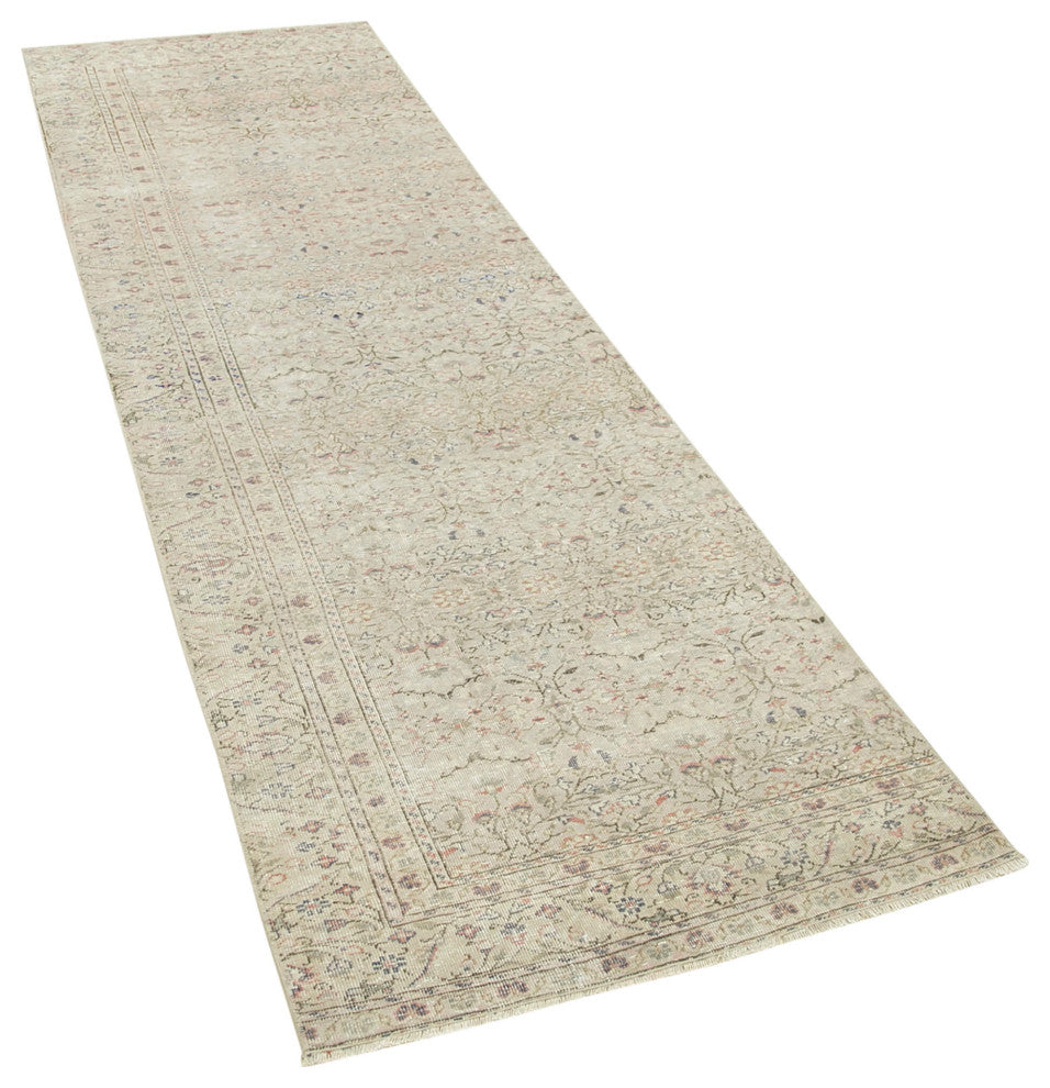 Rug N Carpet - Handmade Oriental 2' 7'' x 9' 3'' Unique Area Rug
