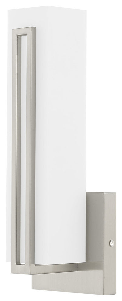 Livex Lighting Brushed Nickel LED Light ADA Wall Sconce