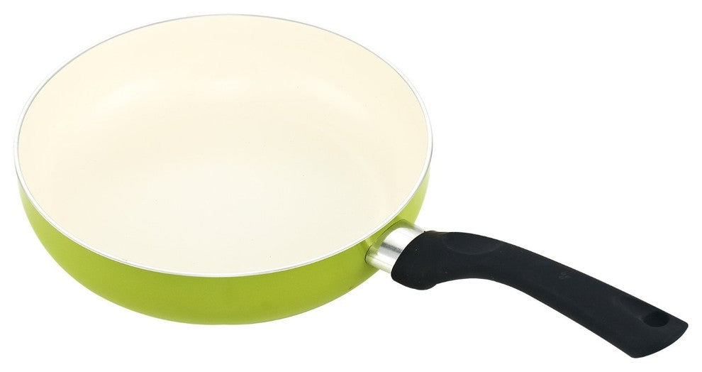 Cook N Home Nonstick Ceramic Coating 10-Piece Cookware Set, Green, NC-00358