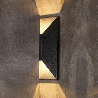 LEONLITE 2-Pack LED Outdoor Up Down Wall Light, 3000K Warm White