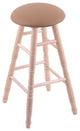 Holland Bar Stool, Maple Round Cushion Counter Stool, Turned Legs