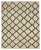 Rug N Carpet - Handmade Turkish 8' 1'' x 10' 0'' Modern Design Wool Kilim Rug