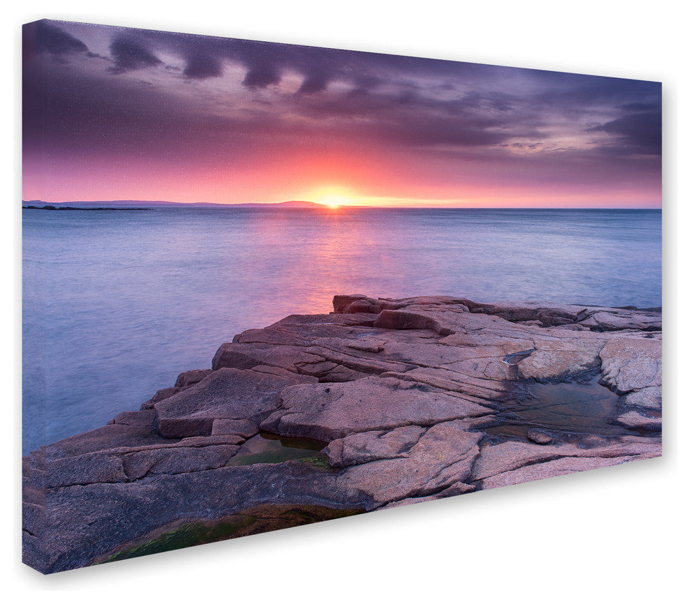 Michael Blanchette 'Granite Markings' Canvas Art, 32x22