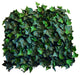 Artificial Ivy Green Wall Mat, 20"x20", Set of 4