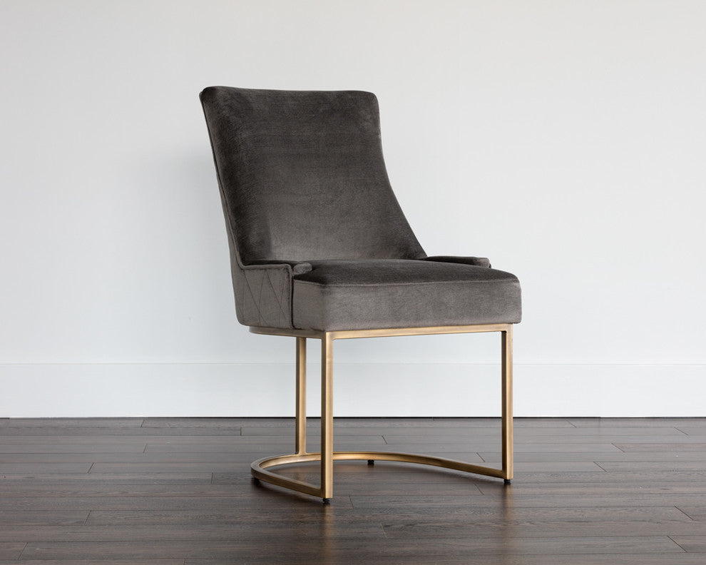 Florence Dining Chair, Piccolo Pebble, Set of 2