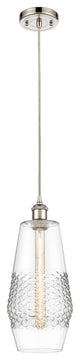 Innovations 516-1P-PN-G682-7 1-Light Mini Pendant, Polished Nickel