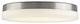WAC Lighting Round LED Flush Mount, Brushed Nickel, 15", Soft 3000k