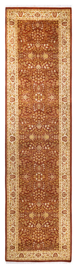 MOGUL, Hand Knotted Area Rug 12' 7" X 3' 2"