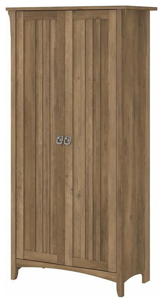 Salinas Kitchen Pantry Cabinet with Doors in Reclaimed Pine - Engineered Wood