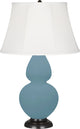 Robert Abbey RA-MOB56 1-Light Table Lamp, Double Gourd