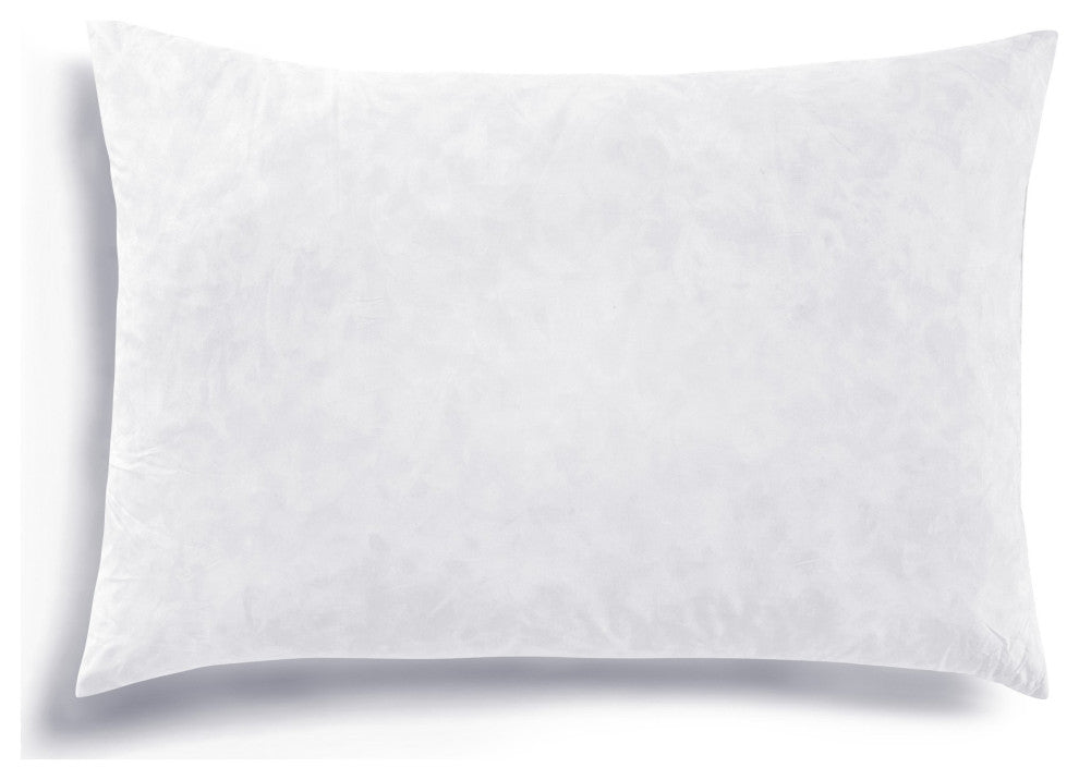 White Down Pillow Insert, 1PC, 13"x 21"