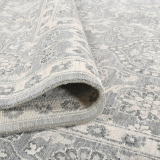 Nuit Arabe Elm Area Rug Ice Blue, 2' X 3'