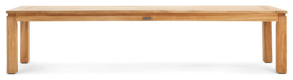 Winston All-Natural Teak Outdoor Dining Bench