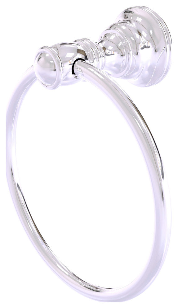 Carolina Towel Ring, Polished Chrome