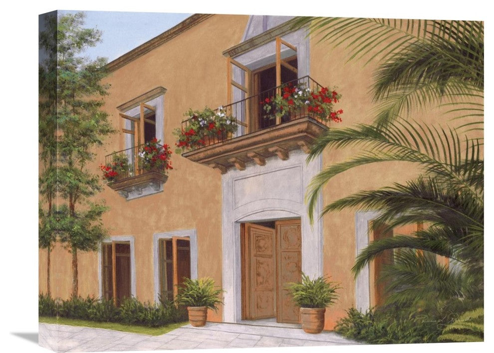 "Tuscan Walkway" Artwork, 20" x 16"