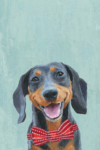 "Happy Face" Painting Print on Wrapped Canvas, 8"x12"