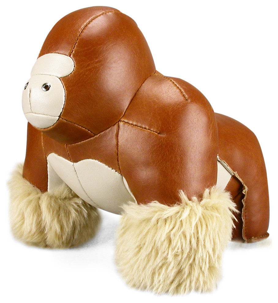 Milo the Gorilla Bookend, Tan
