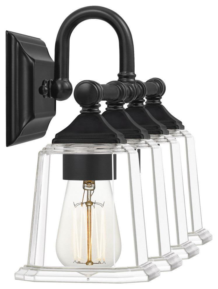 Quoizel NLC8604 Nicholas 4 Light 31"W Bathroom Vanity Light - Polished Chrome