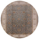 Ahgly Company Indoor Round Mid-Century Modern Area Rugs, 4' Round