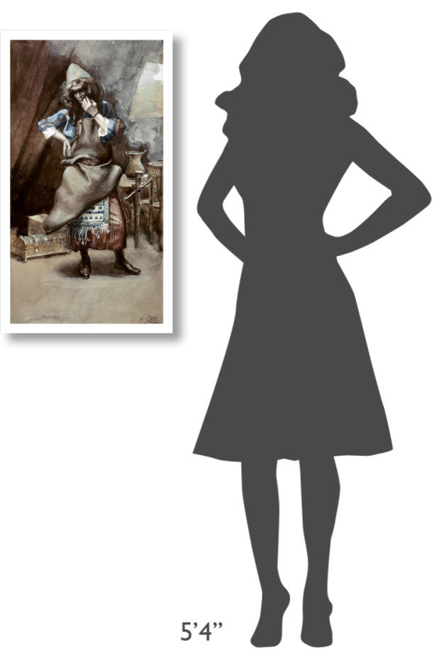 "Goldsmith" Digital Paper Print by James Tissot, 18"x32"