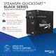 2 x 12kW QuickStart Steam Bath Generator With Dual Aroma Pump, Polished Chrome