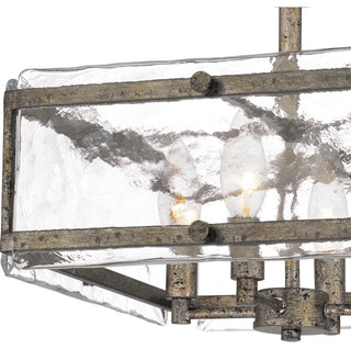 Quoizel QSF5594 4 Light 15"W Semi-Flush Ceiling Fixture - Earth Black