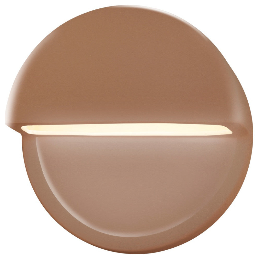 Ambiance Dome LED Wall Sconce, Closed Top, Adobe